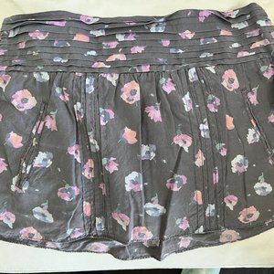 AEO Floral Mini Skirt with Pockets Size XS